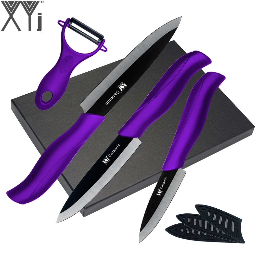 XYj Handmade Kitchen Knife Gift Set High Quality Cooking Tools 3" 4" 5