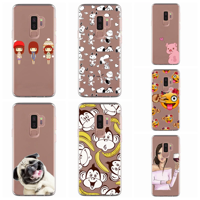 Для samsung Galaxy S3 S9 S9Plus S8 плюс S7 edge Note 8 красочный чехол из ТПУ Мягкий Единорог роспись