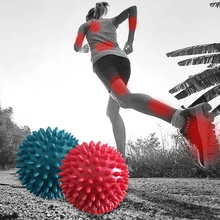 Прочный ПВХ колючий массажный шарик триггер точка спорта Фитнес руки от боли в ногах