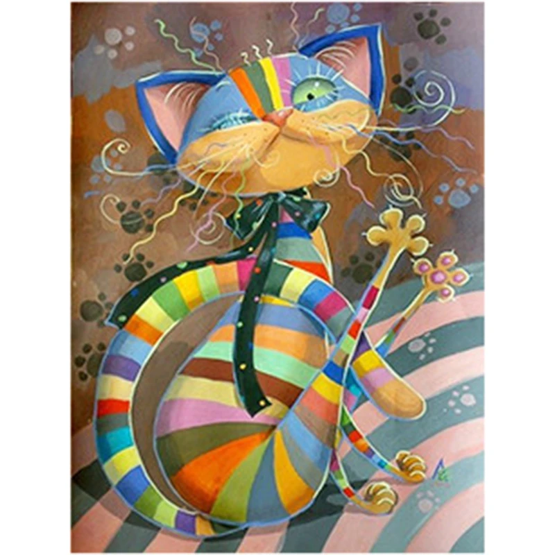 

3D,Animal,Cats,Diamond Embroidery painting,Cross Stitch,Handmade,Gift,DIY,Full,Square,Patterns Rhinestone,Kits