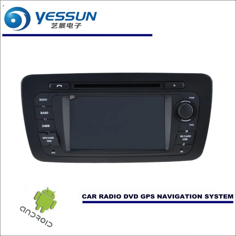 

YESSUN Car Android Navigation System For SEAT Ibiza MK4 2008~2015 - Radio Stereo CD DVD Player GPS Navi BT HD Screen Multimedia