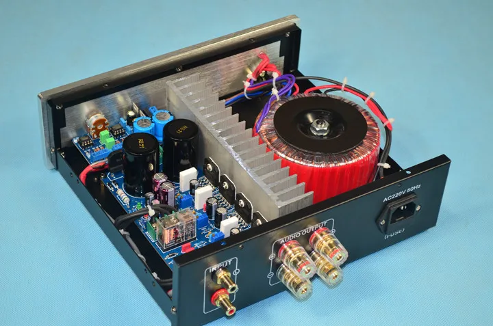 Excellent HIFI Finished 120W+120W LM3886 +OPA2604 dual parallel multicenter amplifier 9 Excellent HIFI Finished 120W+120W LM3886 +OPA2604 dual parallel multicenter amplifier 9