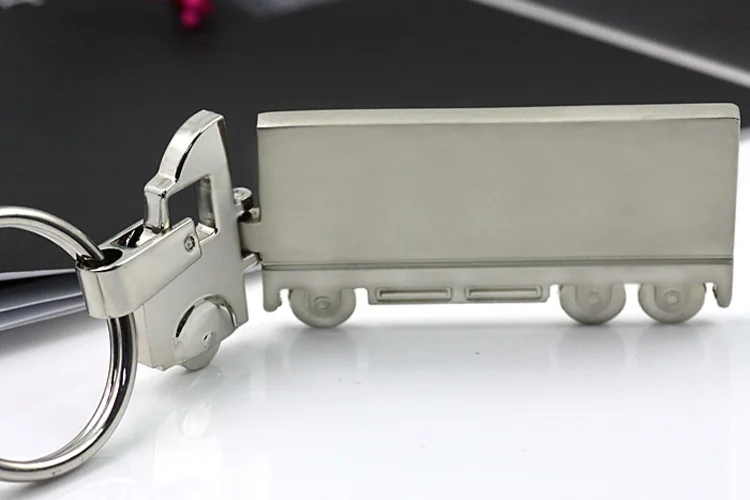 Keychain Metal Truck shape keychain FREE SHIPPING & WHOLESALE 5156