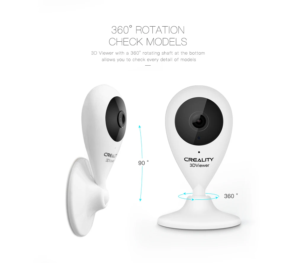 Creality 3D зритель HD камера для принтера монитор дистанционного управления/инфракрасное ночное видение/интеллектуальное взаимодействие