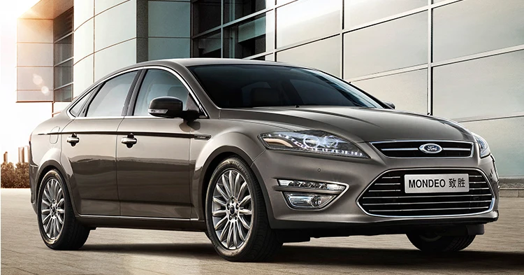 Автомобильный Стильный чехол на голову для Ford Mondeo 2007-2012 фара для fusion фары DRL вариант ангельские глазки Биксеноновые линзы ближнего света