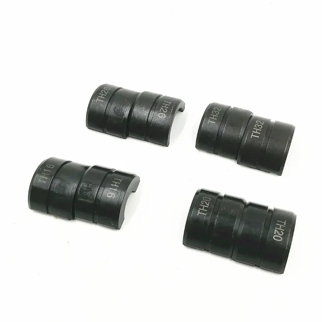 4 pcs TH แม่พิมพ์ 16, 20, 26, 32 มม. ท่อ Crimping เครื่องมือขากรรไกร CW-1632 ความดันไฮดรอลิกท่อ clamp แม่พิมพ์