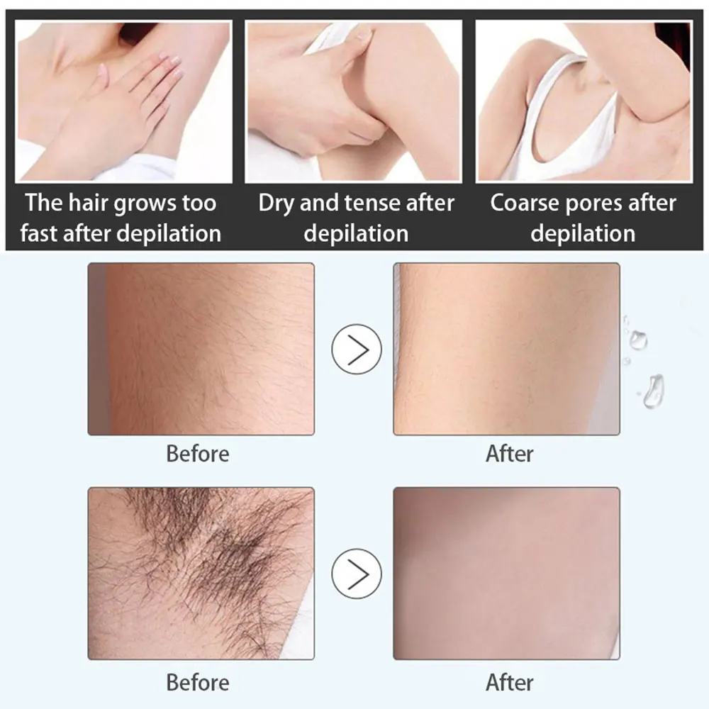 Arm Bikini Depilatory Paste Painless Hair Removal Ointment 50ml Fast Fashion Armpit
