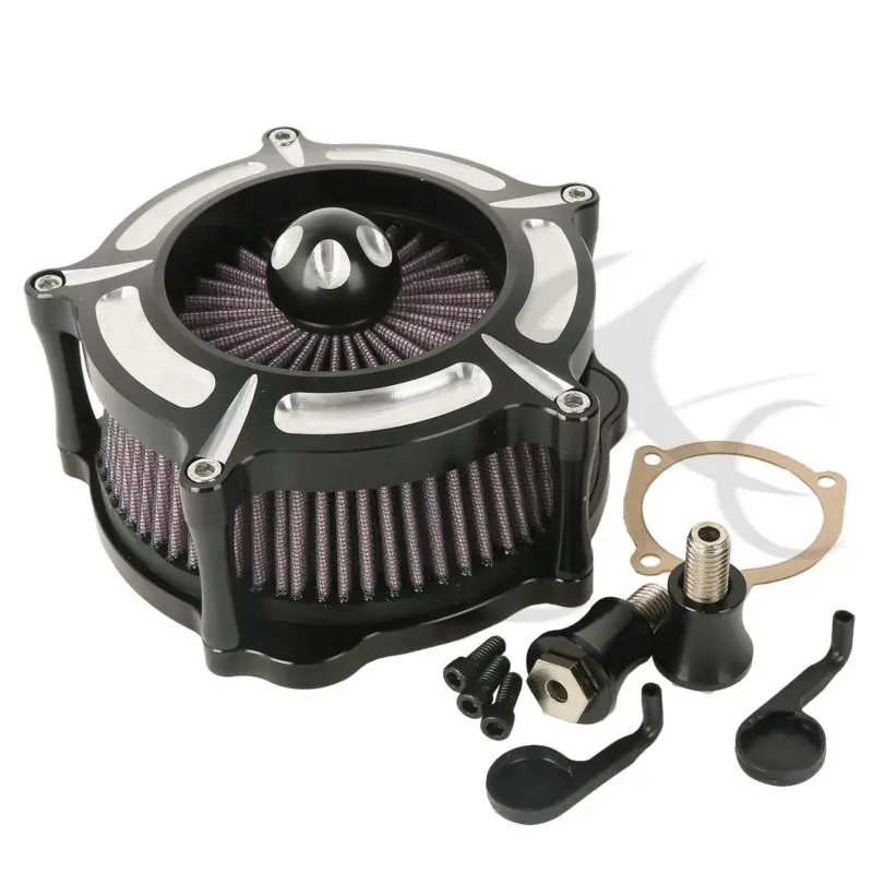 

CNC Turbine Air Cleaner Kit For Harley HD Sportster Seventy Two Iron883 Forty Eight New Motorcycle