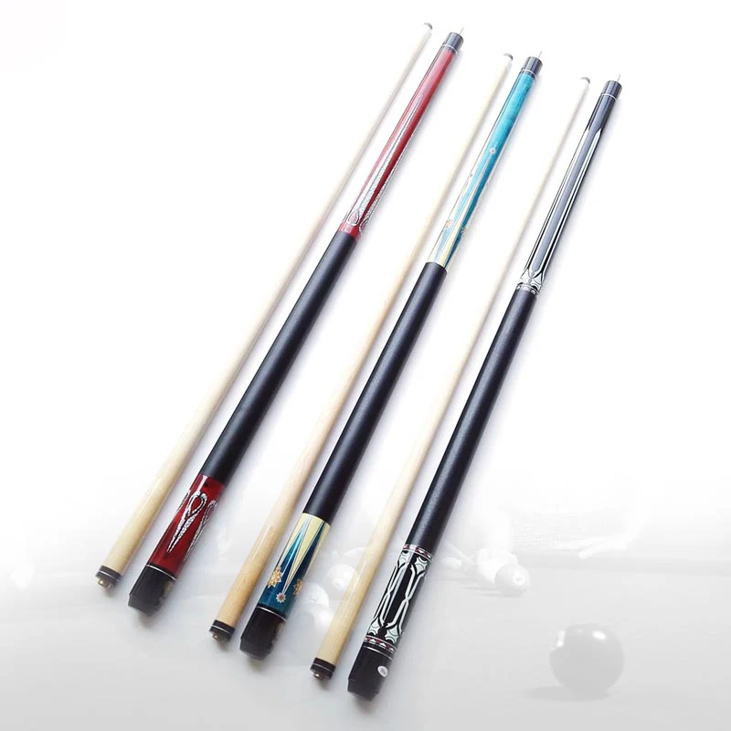 

2018 New Arrival Pool Cue Pool Cues Stick 11.75mm 13mm Tip Stick Smart Billiard Cues Pool Stick Canadian Maple