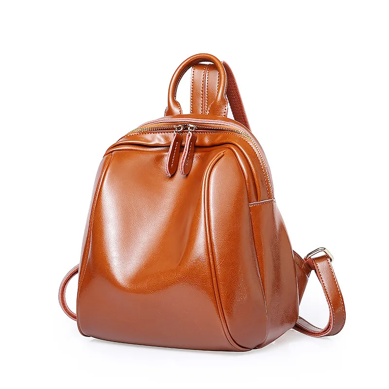 Hot 2017 Fashion Women Backpack High Quality Cow Split Leather Casual Backpacks for Teenage Girls Female