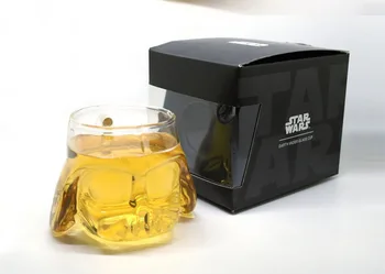 

Star Wars Darth Vader Glass Cups Double Glass Water Milk Cup Beer Mugs