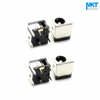 

100Pcs Metal Shell DC Power Socket Connector Jack For 5.5mm*2.1mm DC Power Plug