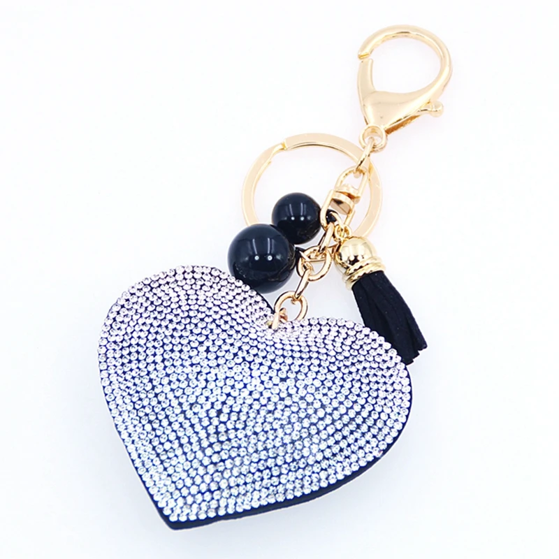 Alta calidad romántica joyería del corazón llavero mujeres clave titular cadena anillo coche llaveros bolsa colgante encanto entrega gratuita Alta calidad romántica joyería del corazón llavero mujeres clave titular cadena anillo coche llaveros bolsa colgante encanto entrega gratuita