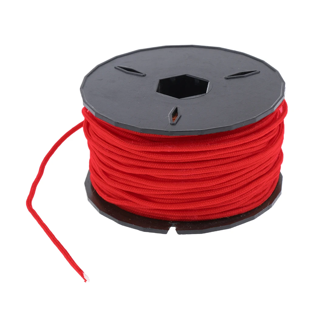 3 Strand 31m  Polyester Core Parachute Rope Lanyard Camping Guy Line Cord Paracord Clothes Lines Rope Outdoor Tools for Camping
