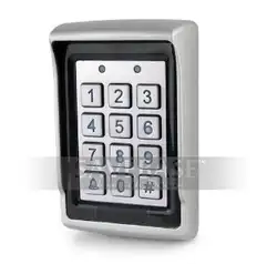 HOMSECUR водонепроницаемый антивандальный Автономный RFID ID металлический контроль доступа с дверным звонком