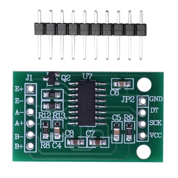 

5 Pcs HX711 Weighing Sensor Dual-Channel 24 Bit Precision A/D Module Pressure Sensor Two selectable differential input channels
