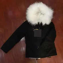 Черная Женская куртка зимняя белая из искусственного меха зимнее пальто в женских пальто