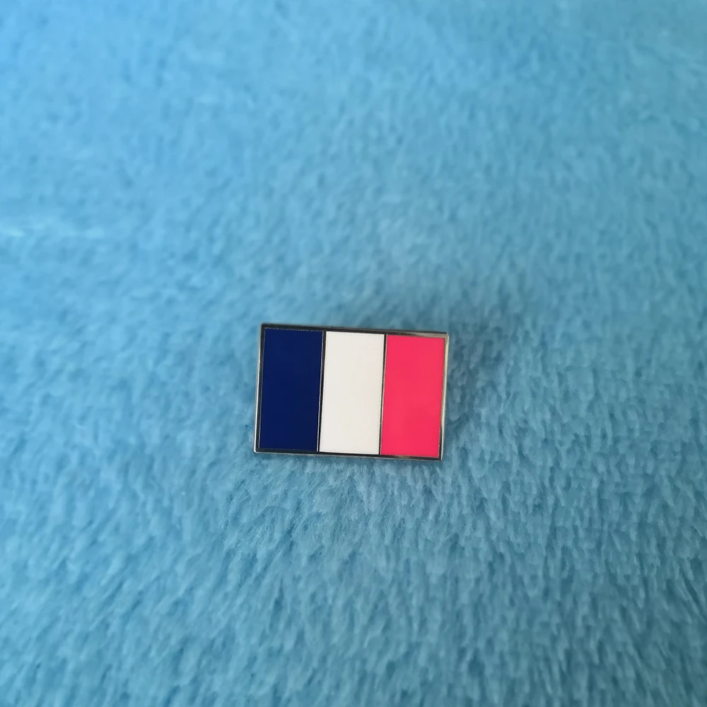 

Flag of France Hard Enamel Pin