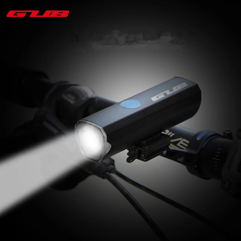 

GUB Front Light LED 5W 300 Lumens Bicycle Lights Lamp Torch USB Rechargeable Flashlight MTB Road Bike Bicycle Handlebar Lights