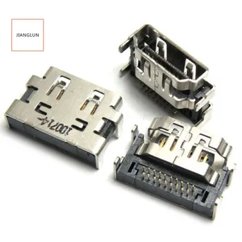 

JIANGLUN 10PCS HDMI Port Connector Jack Input Receptacle 19 pin For Laptop
