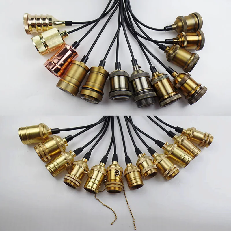 1 шт. патрон для лампы Эдисона E27 в стиле ретро|lighting accessories|lamp holderedison lamp base |
