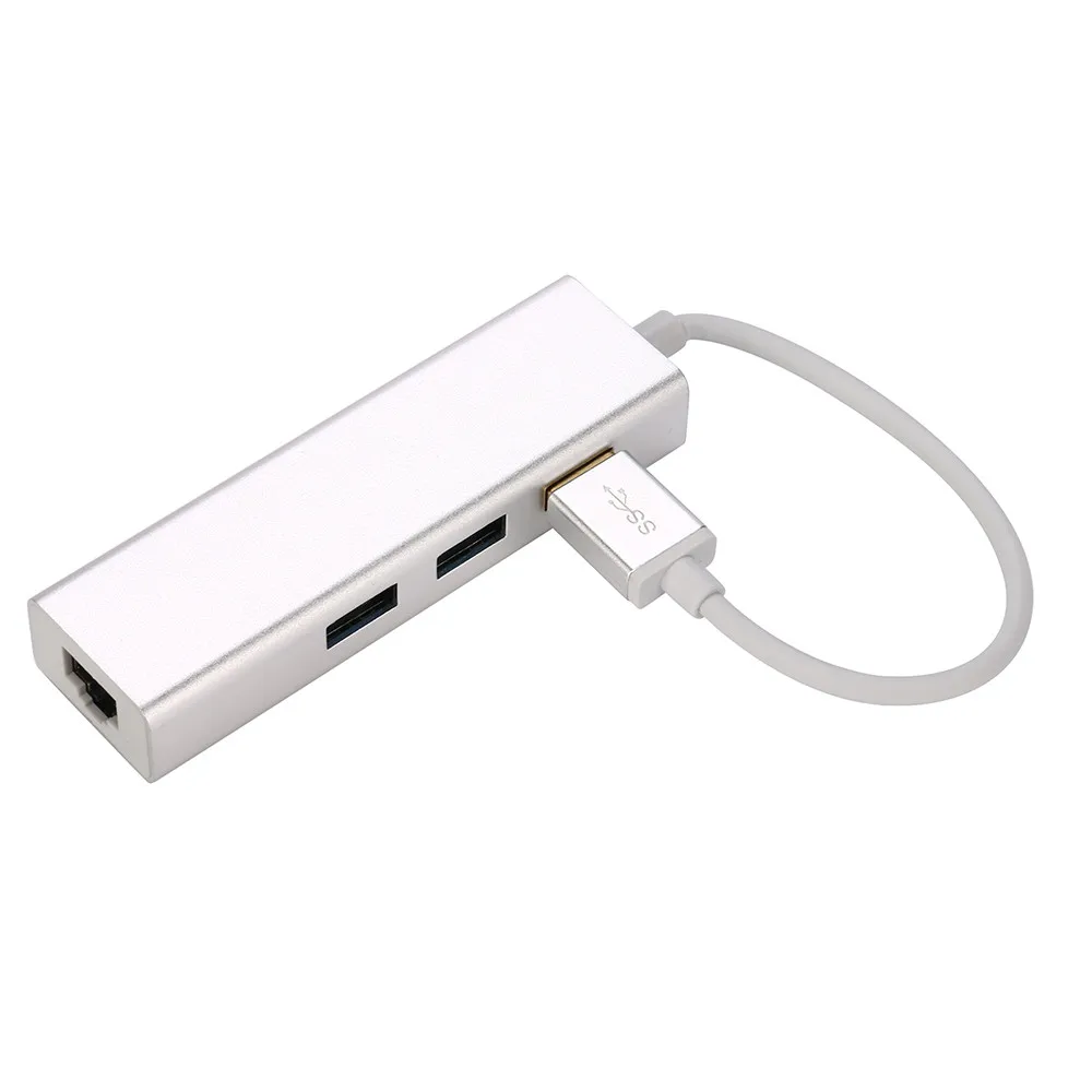 3-Порты и разъёмы USB 3,0 концентратор и USB 3,0 Rj45 до 10/100/1000 Мбит Fast Ethernet LAN расширение интерфейса USB Новый A30