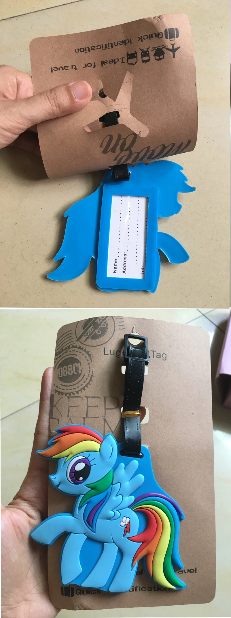 其他箱包配件-宠物小精灵神奇宝贝皮卡丘-妙娃的种子-杰尼龟蓝胖子行李牌-吊牌-其_02