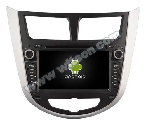 Clearance 7" Android 6.0 OS Car DVD for Hyundai Verna 2010 2011 2012 & Solaris 2010-2012 & Accent 2010-2012 with Calling Function Support 1