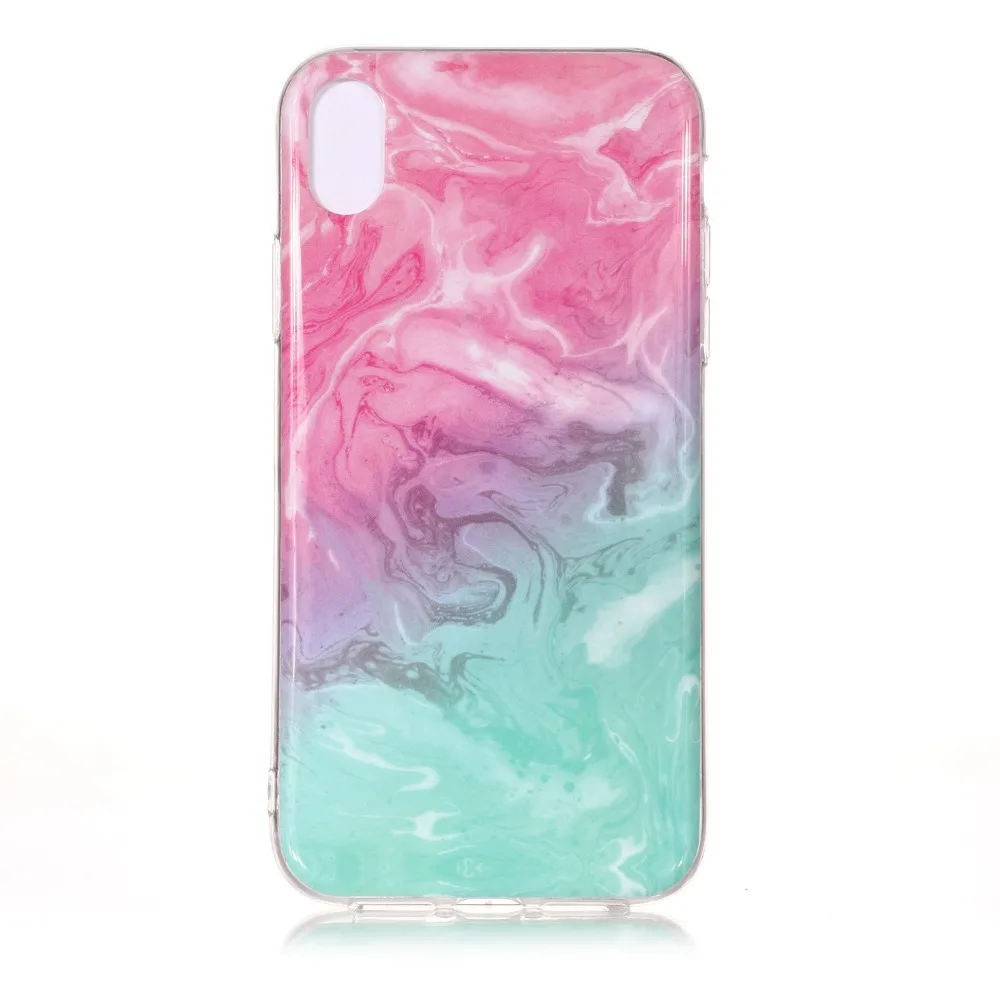 Мрамор чехол для Apple iphone Xs xs Max Xr Мягкие TPU XR XS MAX Роскошный Fundas Капа|Чехлы-накладки| |