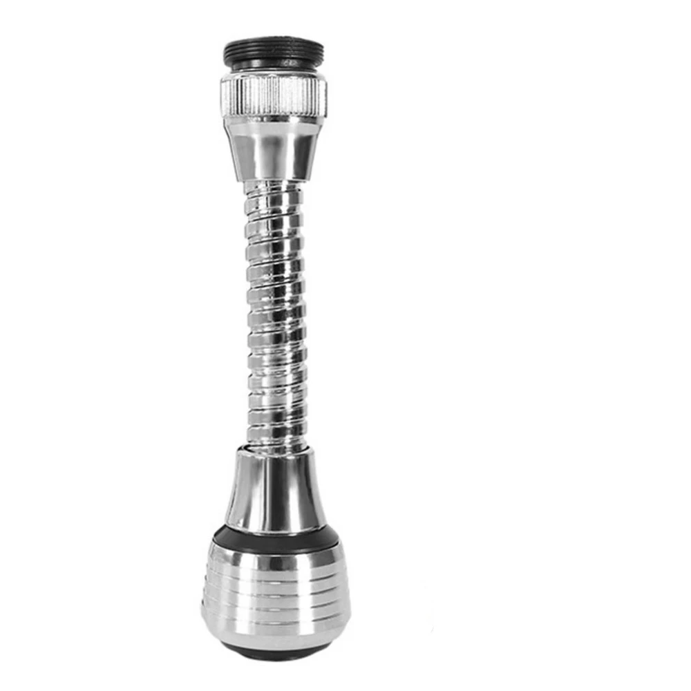 Faucet Splash Nozzle ABS Plastic Faucet Splash Nozzle Rotatable Water-saving Shower Bath Valve Filter Devices Two Water-outlet M