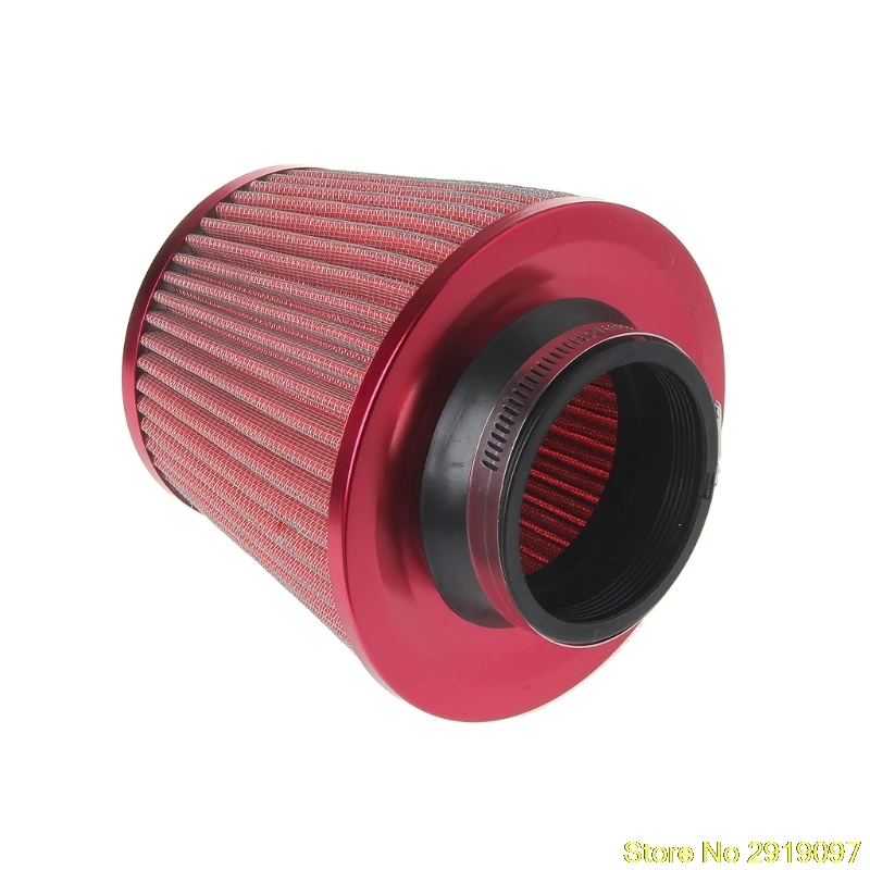 

Car Mechanical Supercharger Coche Vehicle Air Intake Chrome Open Top Cone Air Filter Breather 3" Inlet Drop Shipping Support