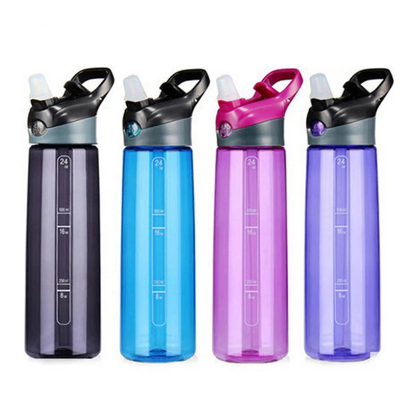 700ML Tritan Water Bottle Straw Bottles For Water Plastic Water tumbler