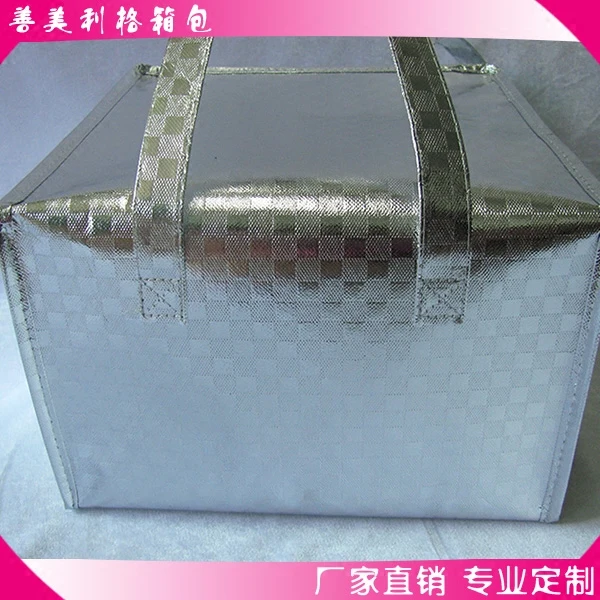 6-8-10 дюймов торт сумка-холодильник для хранения серебряный цвет пакет льда водонепроницаемый сумка-холодильник для торта теплоизоляционная сумка SML