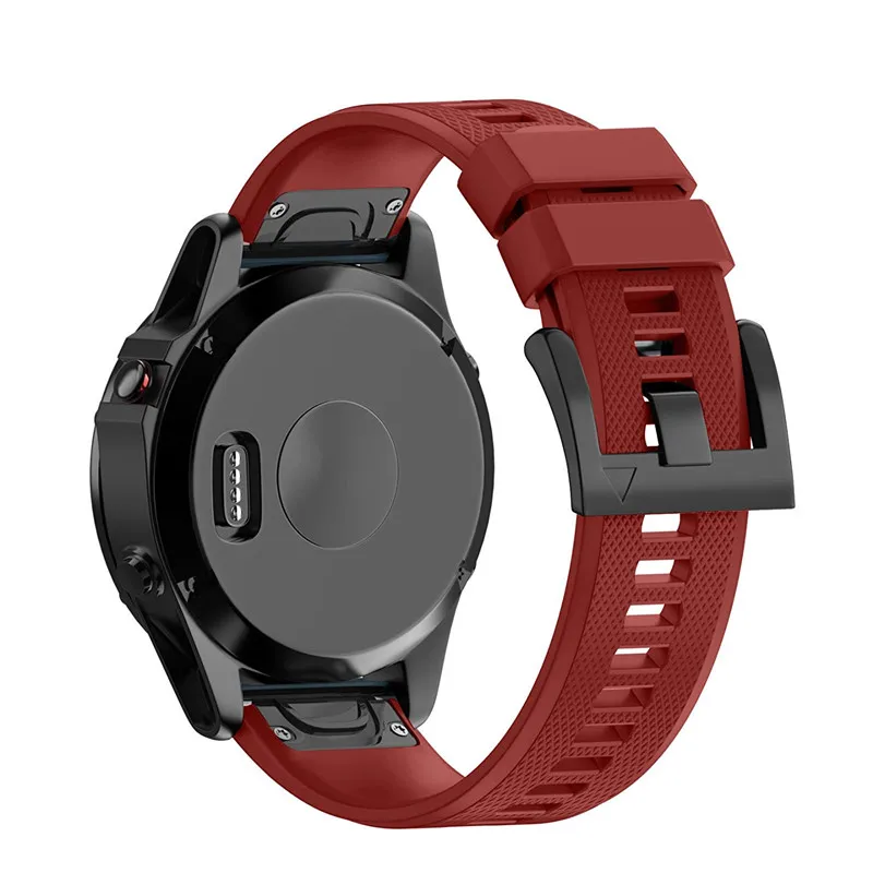 26 мм Quick Release Easy Fit силиконовый сменный ремешок для часов Garmin Fenix 5X/Fenix 5X Plus/Fenix 3 HR/Fenix 3/Tactix Bravo