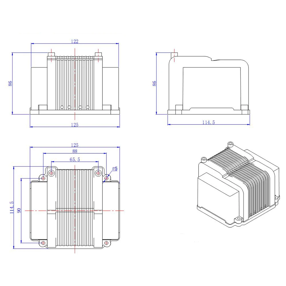 100g ozone generator transformer