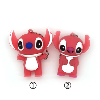 

Classic Stitch Cartoon Pendrive U Disk 64gb Fun Usb Flash Drive 32gb 16gb High Quality Memory Stick 8gb 4gb Pen Drive USB 2.0