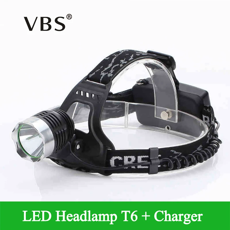

Newest LED Cree XM-L U2 LED Headlamp 1000LM Rechargeable 3 modes spot long distance headlamp for 18650 batteries