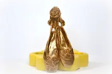 

Silicone Mold Fondant Molds Ballet Slippers Shoes Silicone Rubber Flexible Food Safe Mold for Cake Decorations