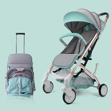 Babygrace Leves Carrinhos Dobráveis Portáteis Viajar Carrinho de Bebê Carrinho de Carrinho De Bebê para Recém-nascidos de Inverno Verão kinderwagen