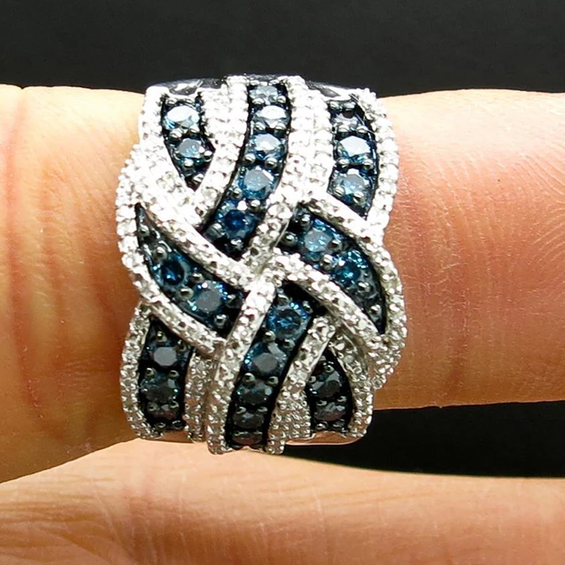 

Fashion Alloy Punk Ring Natural Crystal Punk Cross Brand Ring Gifts Jewelry