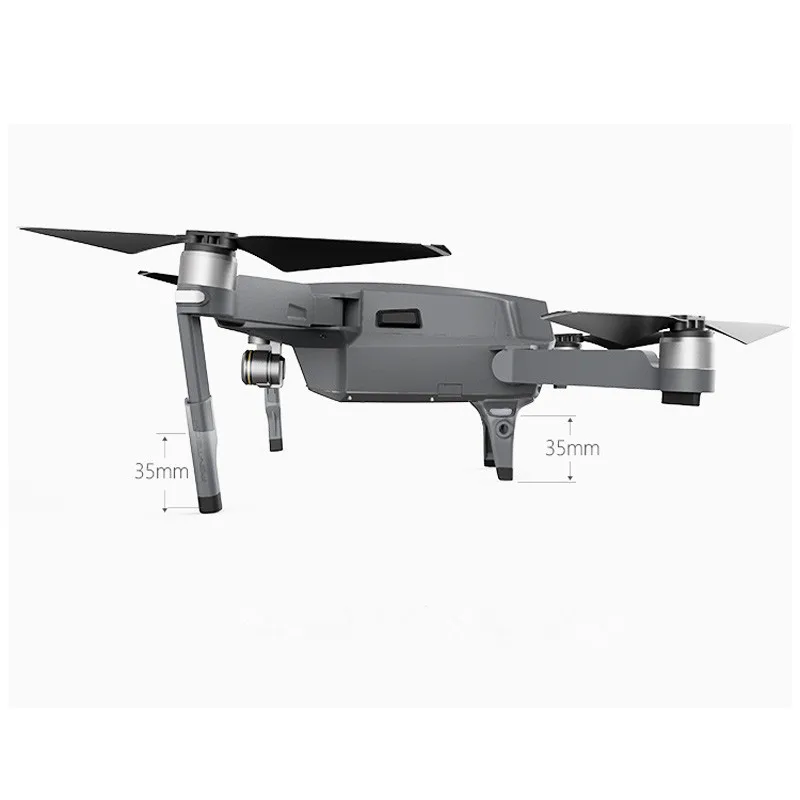 3setslot Camera Lens Glare Hood Cover + Remote Control Protection Board + Landing Gear For DJI Mavic Pro Drone Gimbal Accessories  1 (9)