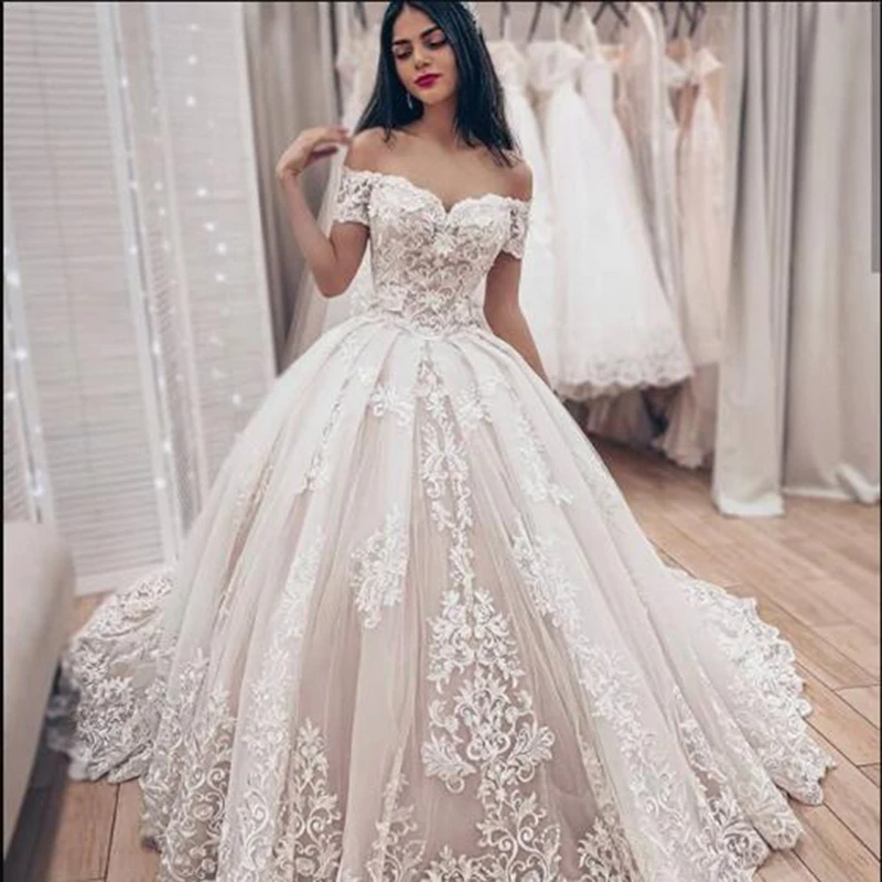 Big Discount Vestidos De Novia 2019 Sweetheart Princess Ball Gown