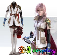 COSPlAY Japanese game Final Final Fantasy Eclair Farron /Lightning suit (12pcs) Men’s wear/women’s wear Cos Clothes
