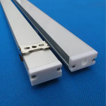 

LED U-shape Hard Strip Light Bar Shell Aluminum Alloy Strip Lamp Aluminum Groove 30pcs