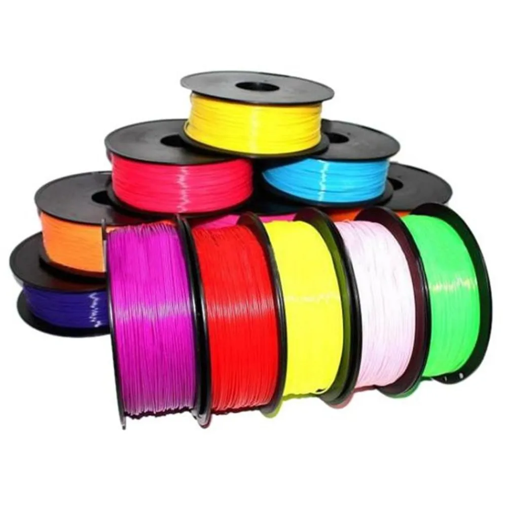 Новый 3D-принтеры ручка нити 1,75 мм ручка 100 м 3d ABS нити 0,25 кг/Roll Пластик резиновая расходных материалов Материал - изображение