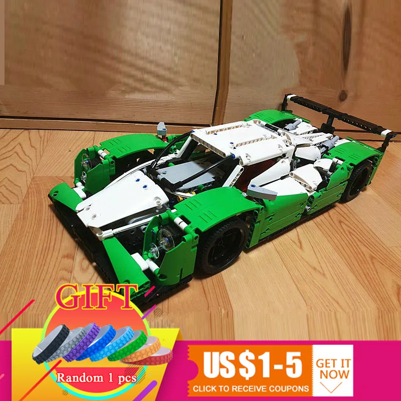 

20003 1249pcs The 24 hours Race Car set Technical series Compatible with 42039 Model Building blocks children DIY toys gift