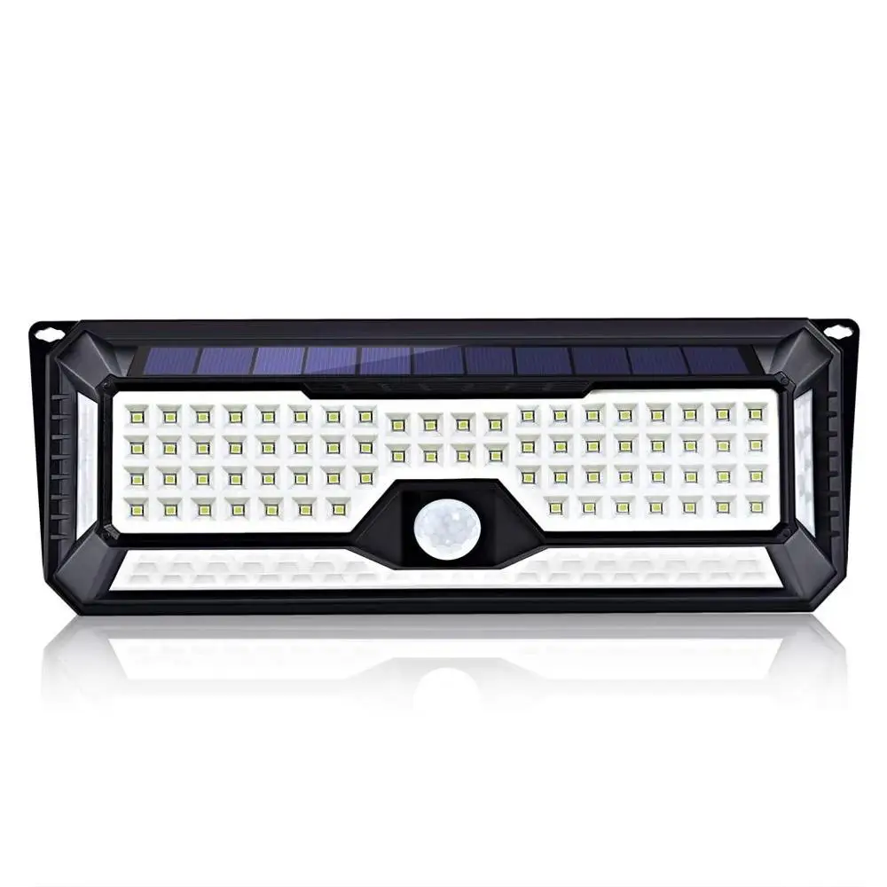 

2PCS/1PCS LED Solar Power PIR Motion Sensor Wall Light Outdoor Garden Waterproof Lamp 130 LED COB Low power consumption