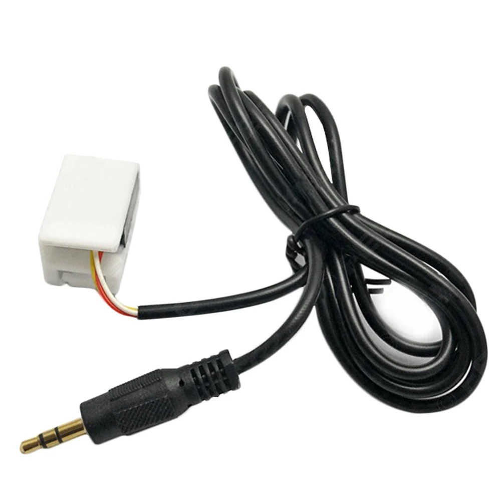 

Lonleap CD Changer 3.5MM Audio Aux Cable For Peugeot 307 308 Citroen C4 RD4 12Pin Car Styling Parts