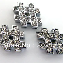 100 шт. 8 мм# слайд Талисманы DIY Интимные Аксессуары Fit 8 мм браслет