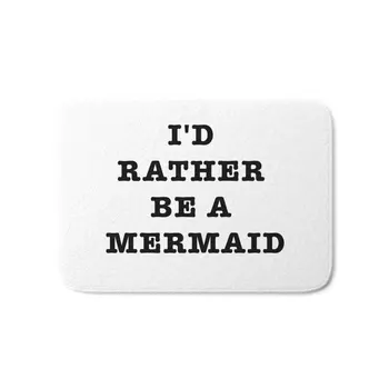 

MERMAID Bath Funny Mat Carpets Living Room Dust Proof Door Mats mat decorative